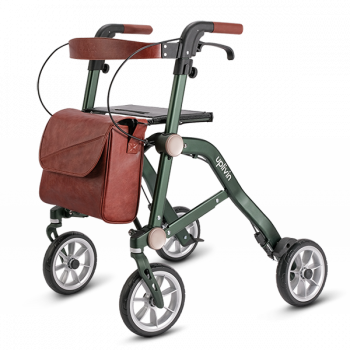 Trive compacte dubbel plooibare rollator